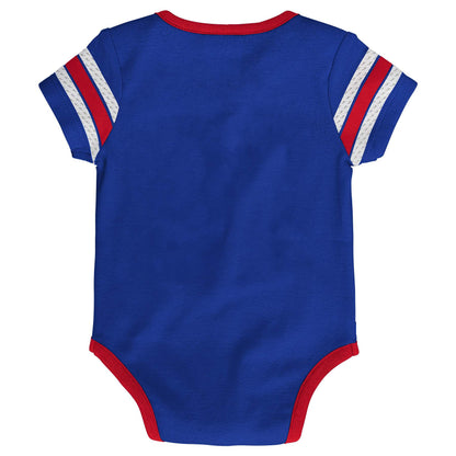 New York Rangers Hockey Jersey Creeper Romper Onesie - Newborn/Infant