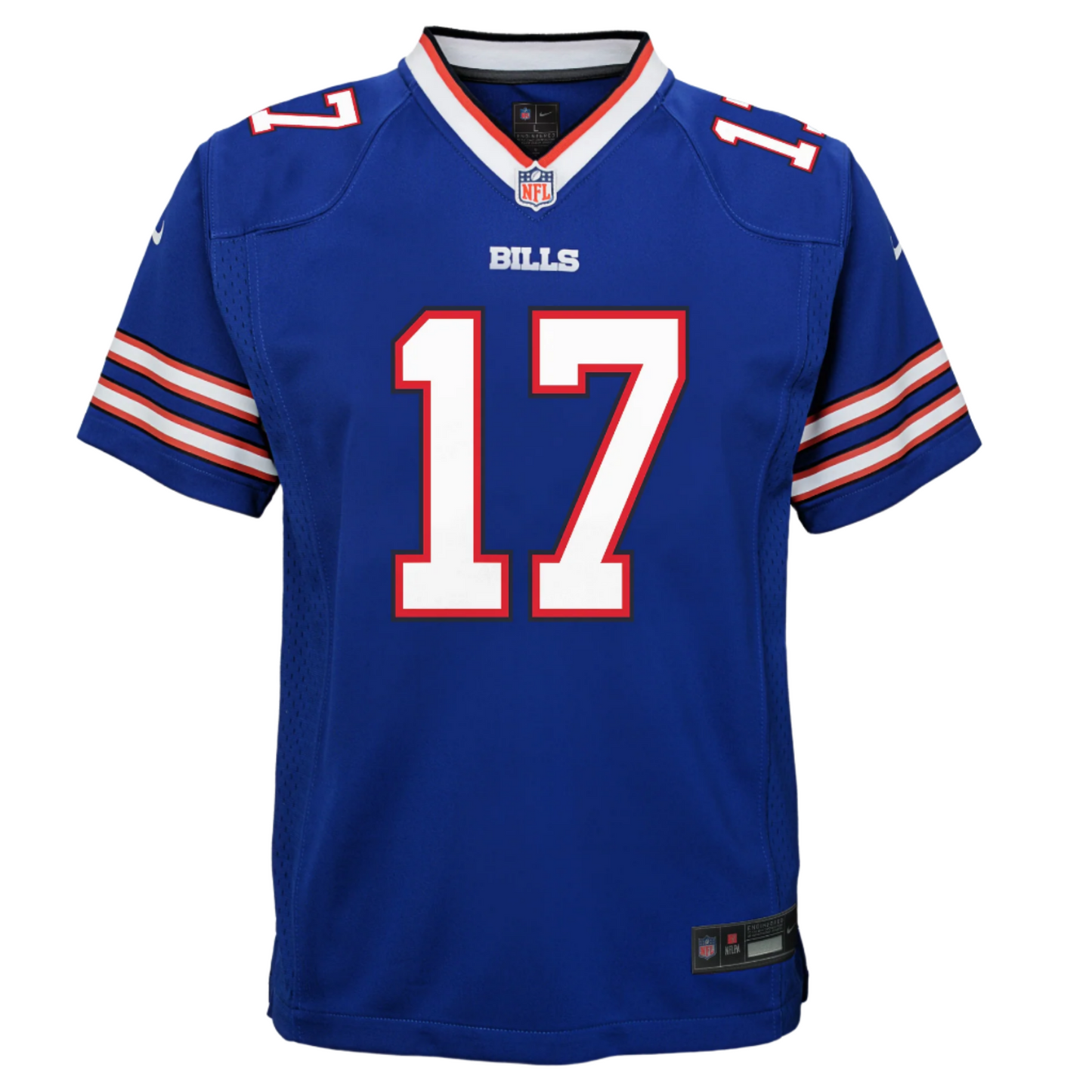 Nike Josh Allen Youth Jersey #17 Buffalo Bills Game Day Replica Player Jersey - Youth Boys (8-20)