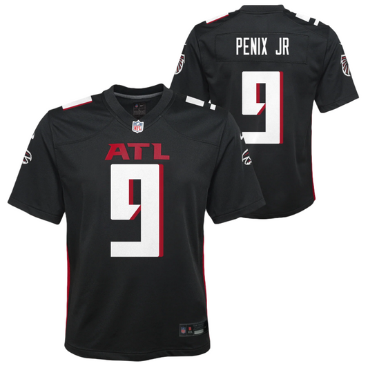 Nike Michael Penix Jr. Youth Jersey #9 Atlanta Falcons Game Day Replica Player Jersey - Youth Boys (8-20)