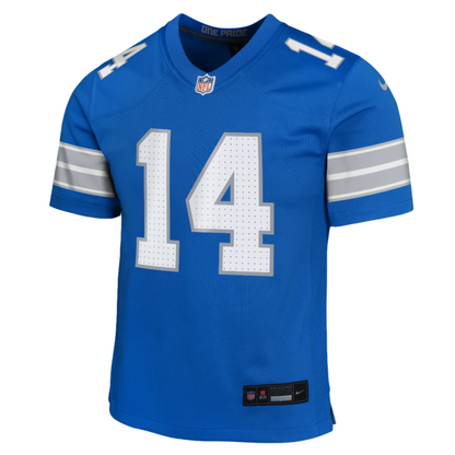 Nike Amon-Ra St. Brown Youth Jersey #14 Detroit Lions Game Day Replica Player Jersey - Youth Boys (8-20)