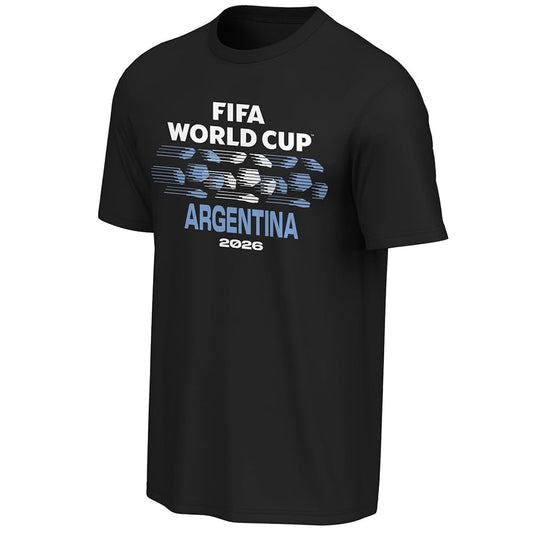 FIFA World Cup 2026 Men's Argentina Wordmark Country T-Shirt