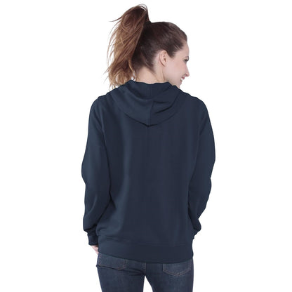 Chicago Bears Women's Distressed Script Full Zip Fleece Hoodie Sweatshirt