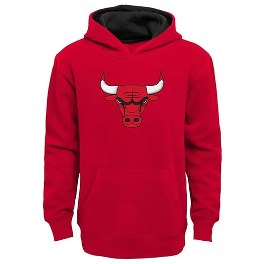 Chicago Bulls Youth Primary Logo Pullover Hoody Sweatshirt - Youth Boys (8-20)