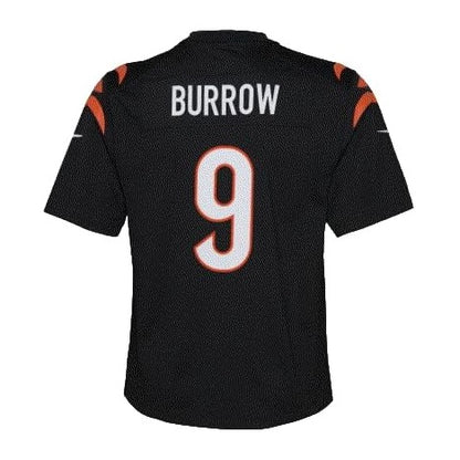 Nike Joe Burrow Youth Jersey #9 Cincinnati Bengals Game Day Replica Player Jersey - Youth Boys (8-20)