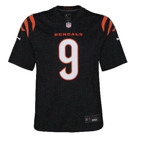 Nike Joe Burrow Youth Jersey #9 Cincinnati Bengals Game Day Replica Player Jersey - Youth Boys (8-20)