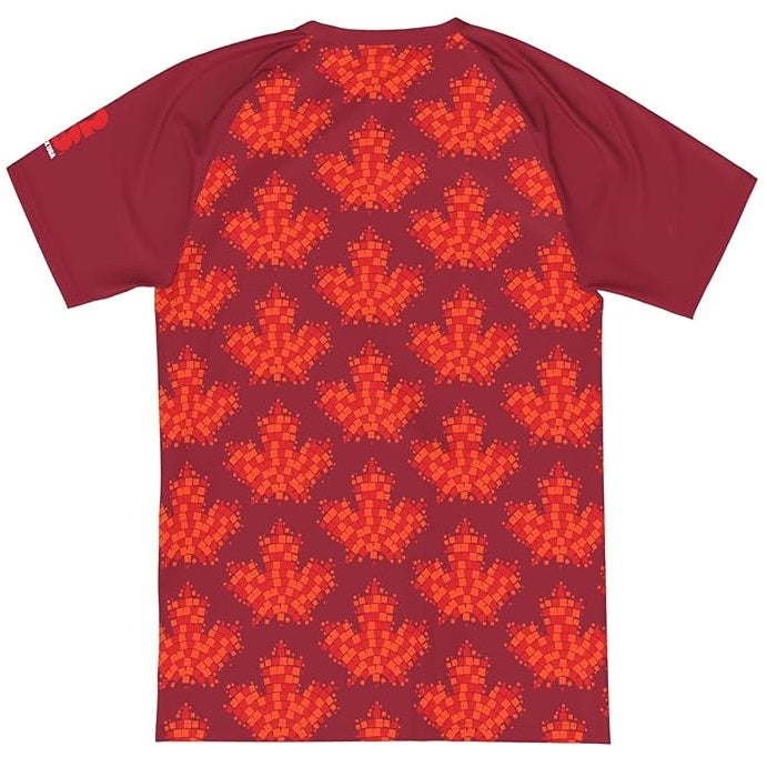 FIFA World Cup 2026 Youth Canada Sublimated Country Team Training Jersey - Youth Boys (8-20)