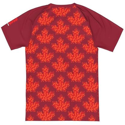 FIFA World Cup 2026 Youth Canada Sublimated Country Team Training Jersey - Youth Boys (8-20)