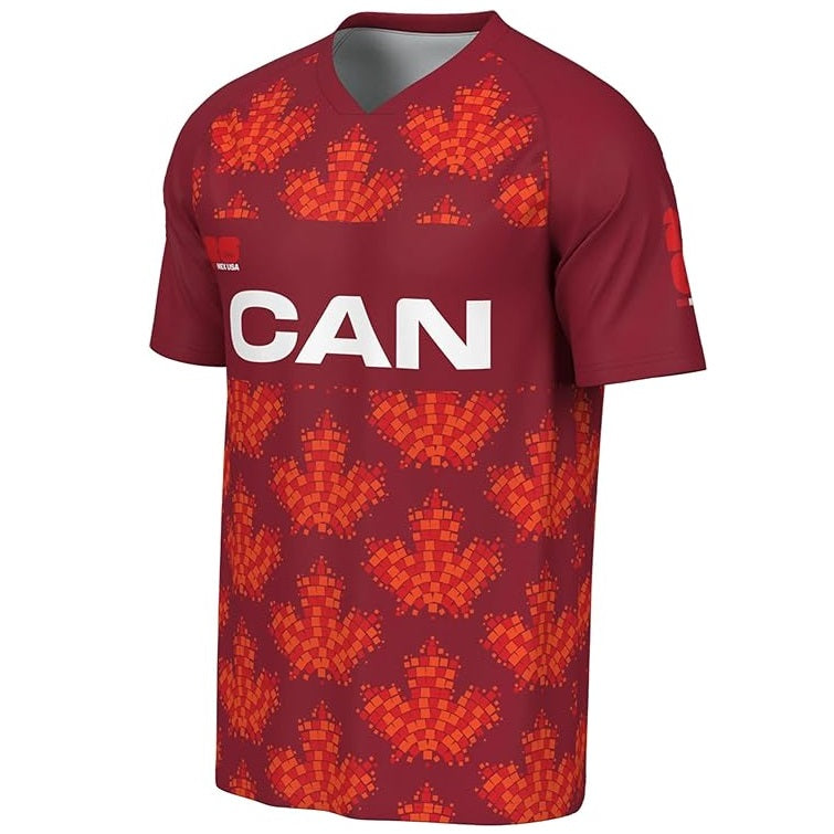 FIFA World Cup 2026 Men's Canada Sublimated Country Team Training Jersey
