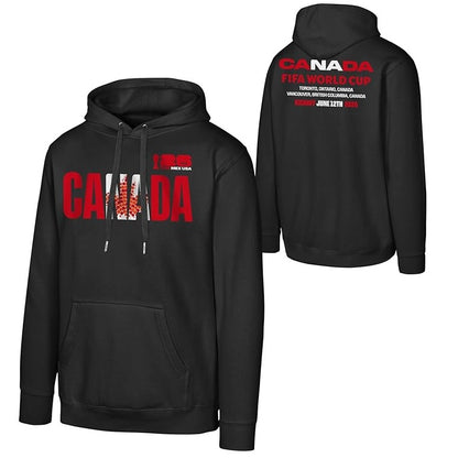 FIFA World Cup 2026 Men's Canada Host Country Pullover Hoody Sweatshirt
