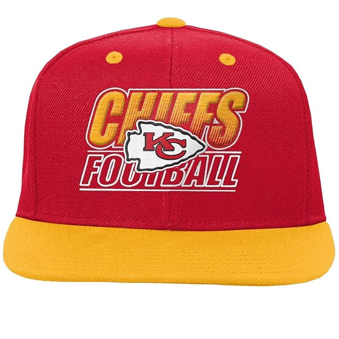 Kansas City Chiefs Youth Gradient Adjustable Snapback Hat