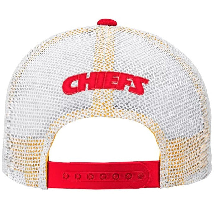 Kansas City Chiefs Youth Core Lockup Adjustable Meshback Hat