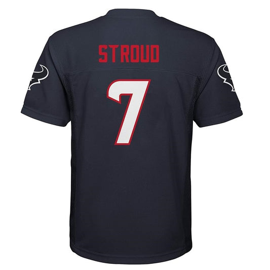 CJ Stroud Youth Jersey #7 Houston Texans Replica Player Jersey - Youth Boys (8-20)