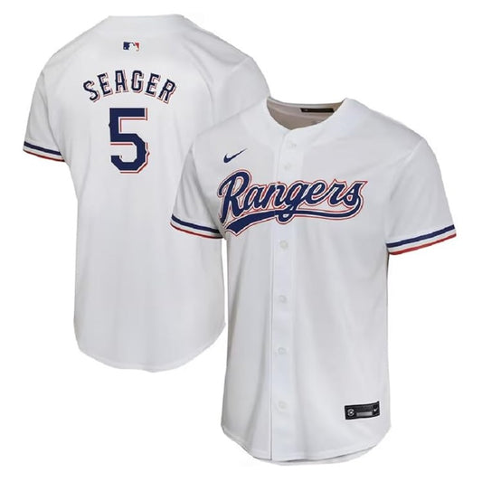 Nike Corey Seager Youth Jersey #5 Texas Rangers Replica Player Jersey - Youth Boys (8-20)