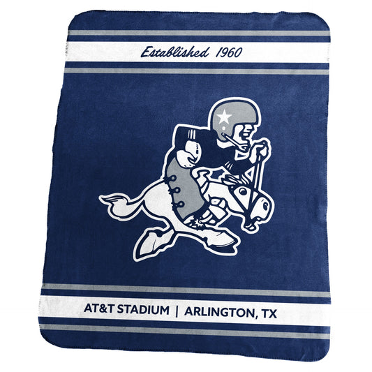 Dallas Cowboys 50" x 60" Throwback Stadium Classic Fleece Throw Blanket