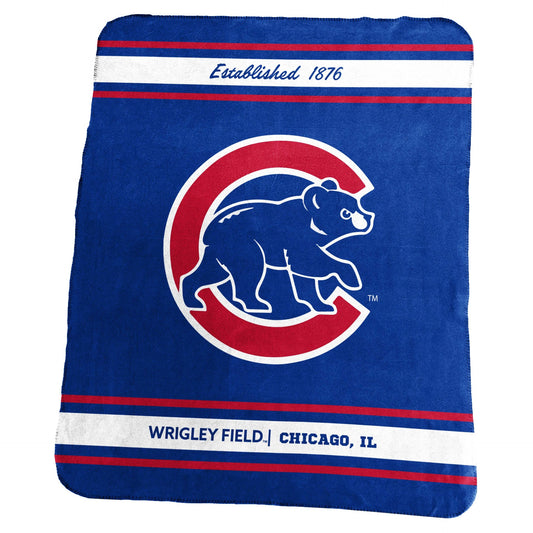 Chicago Cubs 50" x 60" Stadium Classic Fleece Throw Blanket