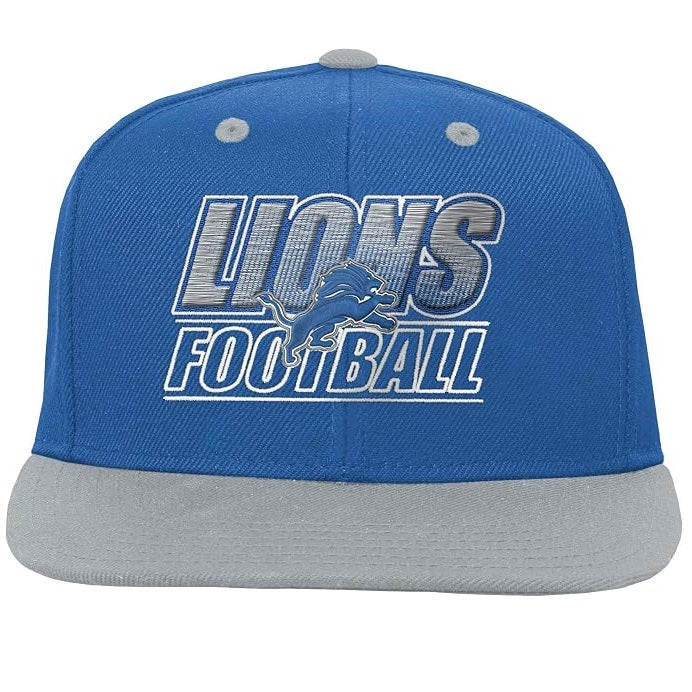 Detroit Lions Youth Gradient Adjustable Snapback Hat