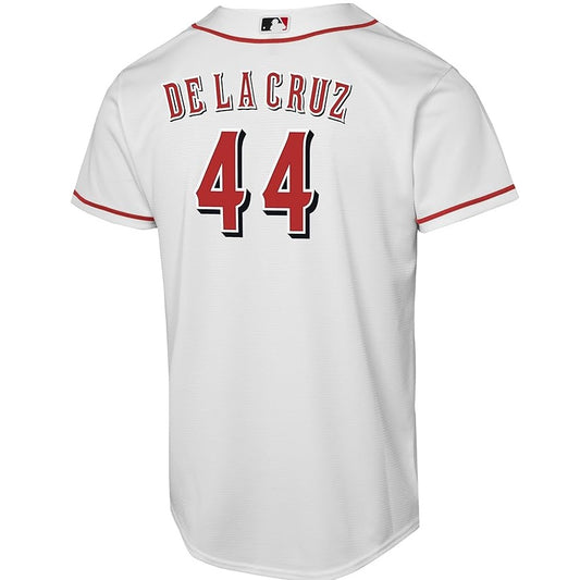 Nike Elly De La Cruz Youth Jersey #44 Cincinnati Reds Replica Player Jersey - Youth Boys (8-20)