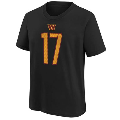 Terry McLaurin Youth T-Shirt #17 Washington Commanders Nike Fuse Name Number Player T-Shirt - Youth Boys (8-20)