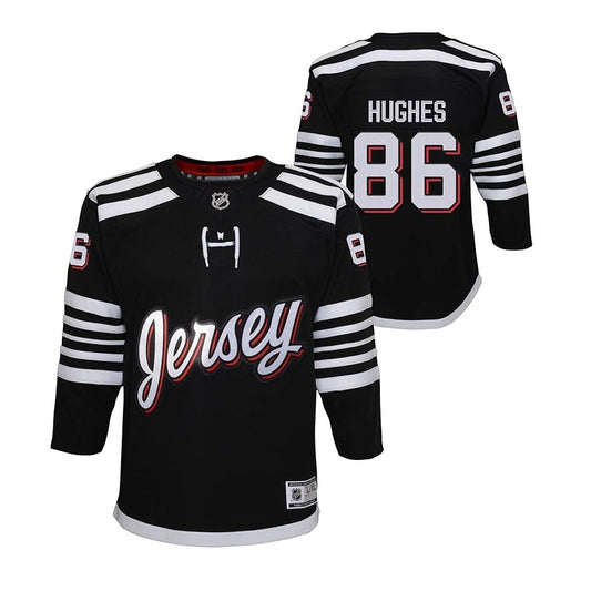 Jack Hughes Youth Jersey #86 New Jersey Devils Premier Player Jersey - Youth Boys (8-20)