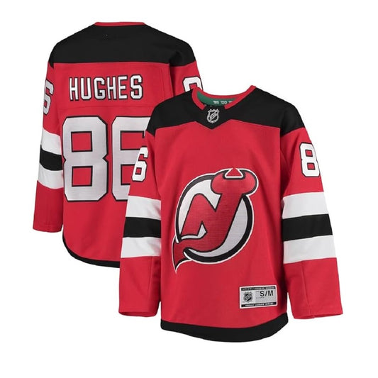 Jack Hughes Youth Jersey #86 New Jersey Devils Replica Player Jersey - Youth Boys (8-20)