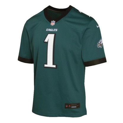 Nike Jalen Hurts Youth Jersey #1 Philadelphia Eagles Game Day Replica Player Jersey - Youth Boys (8-20)