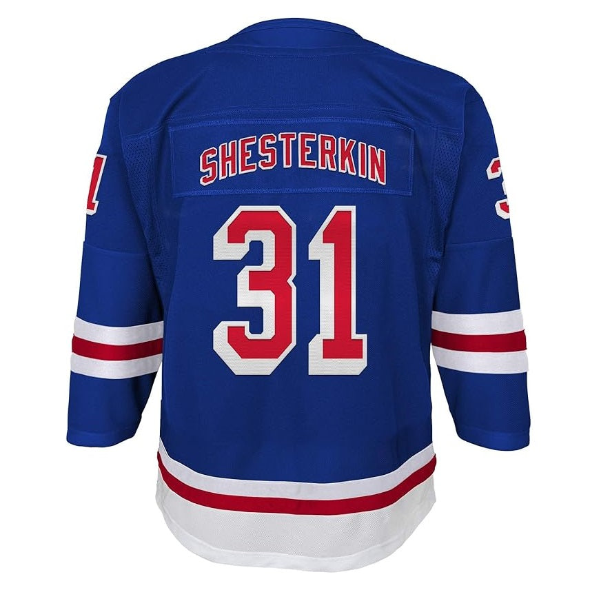 Igor Shesterkin Youth Jersey #31 New York Rangers Premier Player Jersey - Youth Boys (8-20)