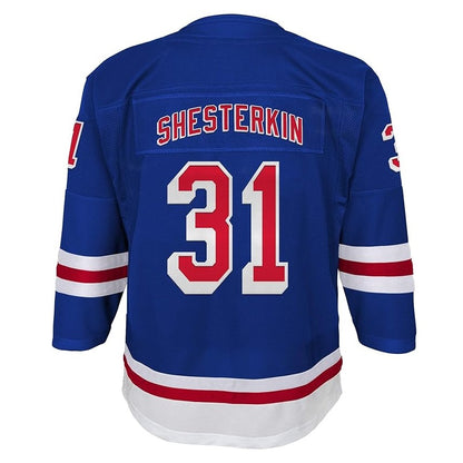 Igor Shesterkin Youth Jersey #31 New York Rangers Premier Player Jersey - Youth Boys (8-20)