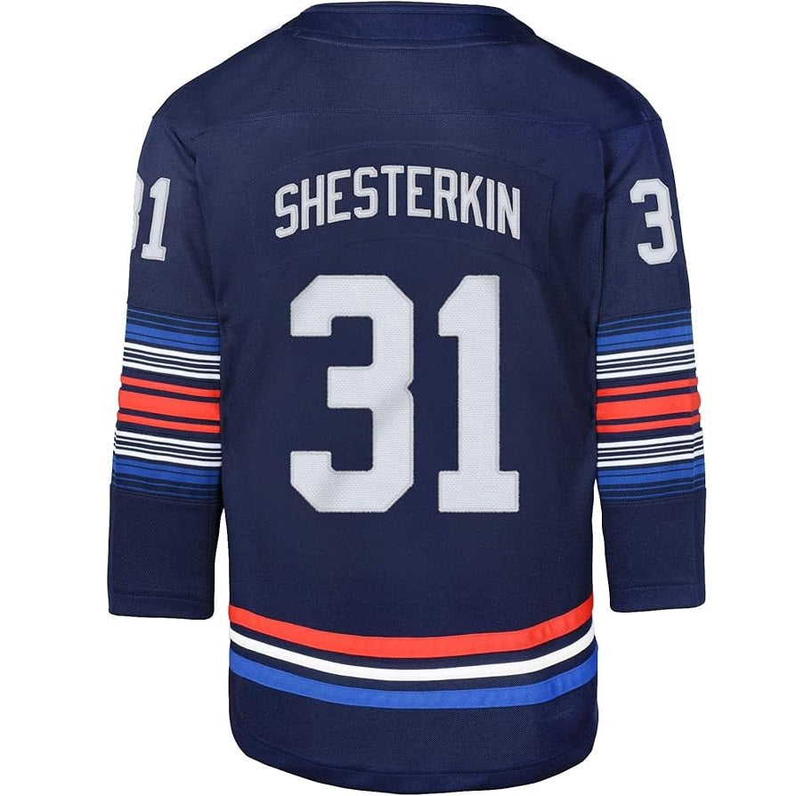 Igor Shesterkin Youth Jersey #31 New York Rangers Premier Player Jersey - Youth Boys (8-20)
