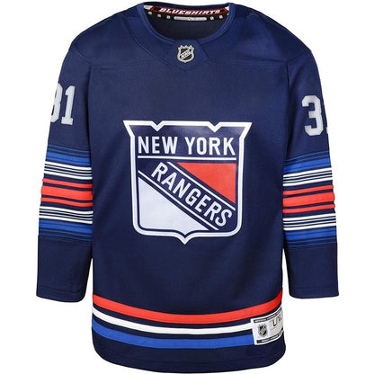 Igor Shesterkin Youth Jersey #31 New York Rangers Premier Player Jersey - Youth Boys (8-20)