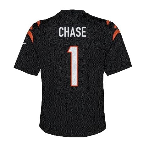 Nike Ja'Maar Chase Youth Jersey #1 Cincinnati Bengals Game Day Replica Player Jersey - Youth Boys (8-20)