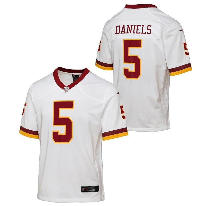 Nike Jayden Daniels Youth Jersey #5 Washington Commanders Game Day Replica Player Jersey - Youth Boys (8-20)