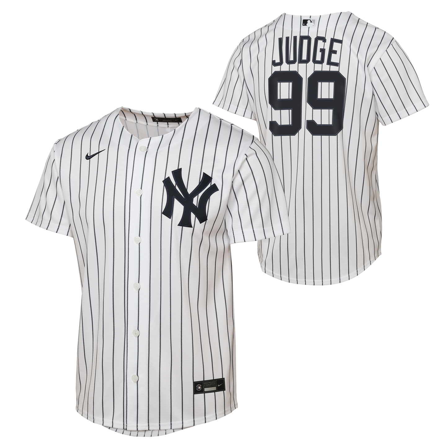 Nike Aaron Judge Youth Jersey #99 New York Yankees Replica Player Jersey - Youth Boys (8-20)