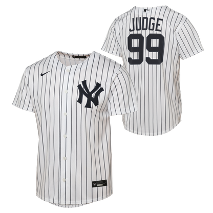Nike Aaron Judge Youth Jersey #99 New York Yankees Replica Player Jersey - Youth Boys (8-20)