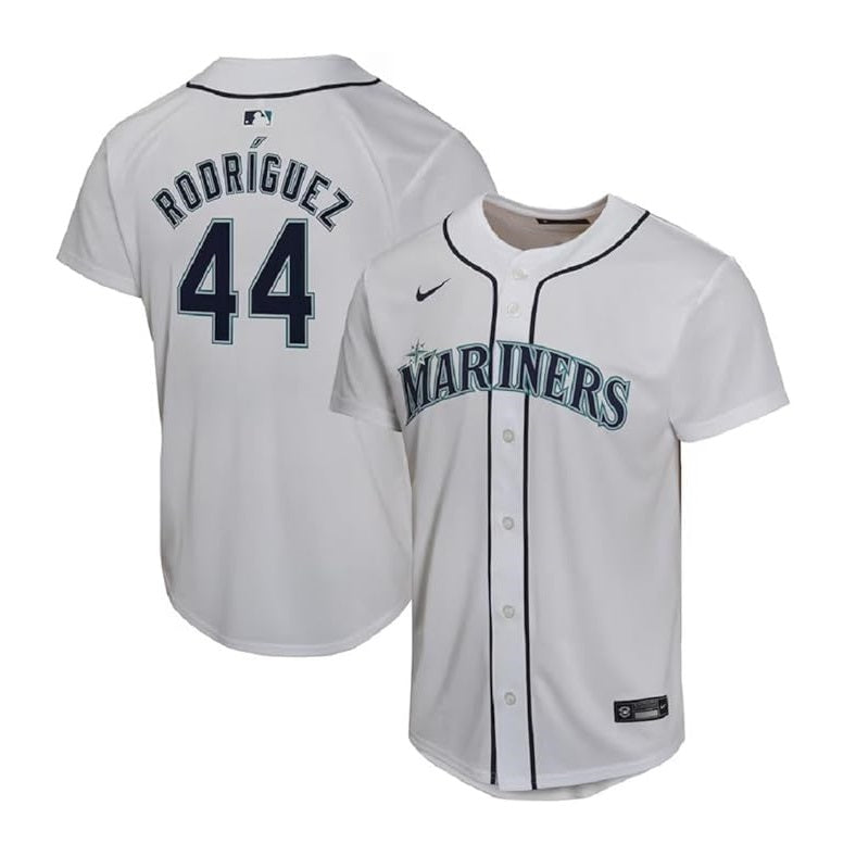Nike Julio Rodriguez Youth Jersey #44 Seattle Mariners Replica Player Jersey - Youth Boys (8-20)