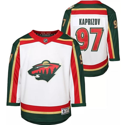 Kirill Kaprizov Youth Jersey #97 Minnesota Wild 25th Anniversary Premier Player Jersey - Youth Boys (8-20)