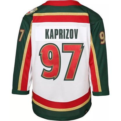 Kirill Kaprizov Youth Jersey #97 Minnesota Wild 25th Anniversary Premier Player Jersey - Youth Boys (8-20)