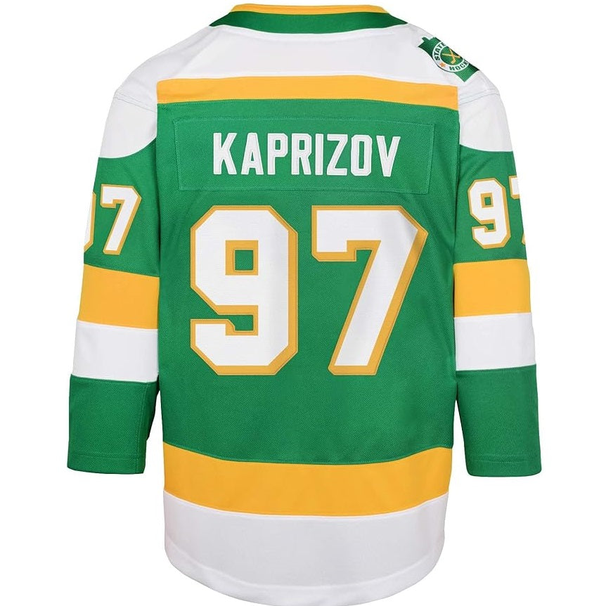 Kirill Kaprizov Youth Jersey #97 Minnesota Wild Premier Player Jersey - Youth Boys (8-20)
