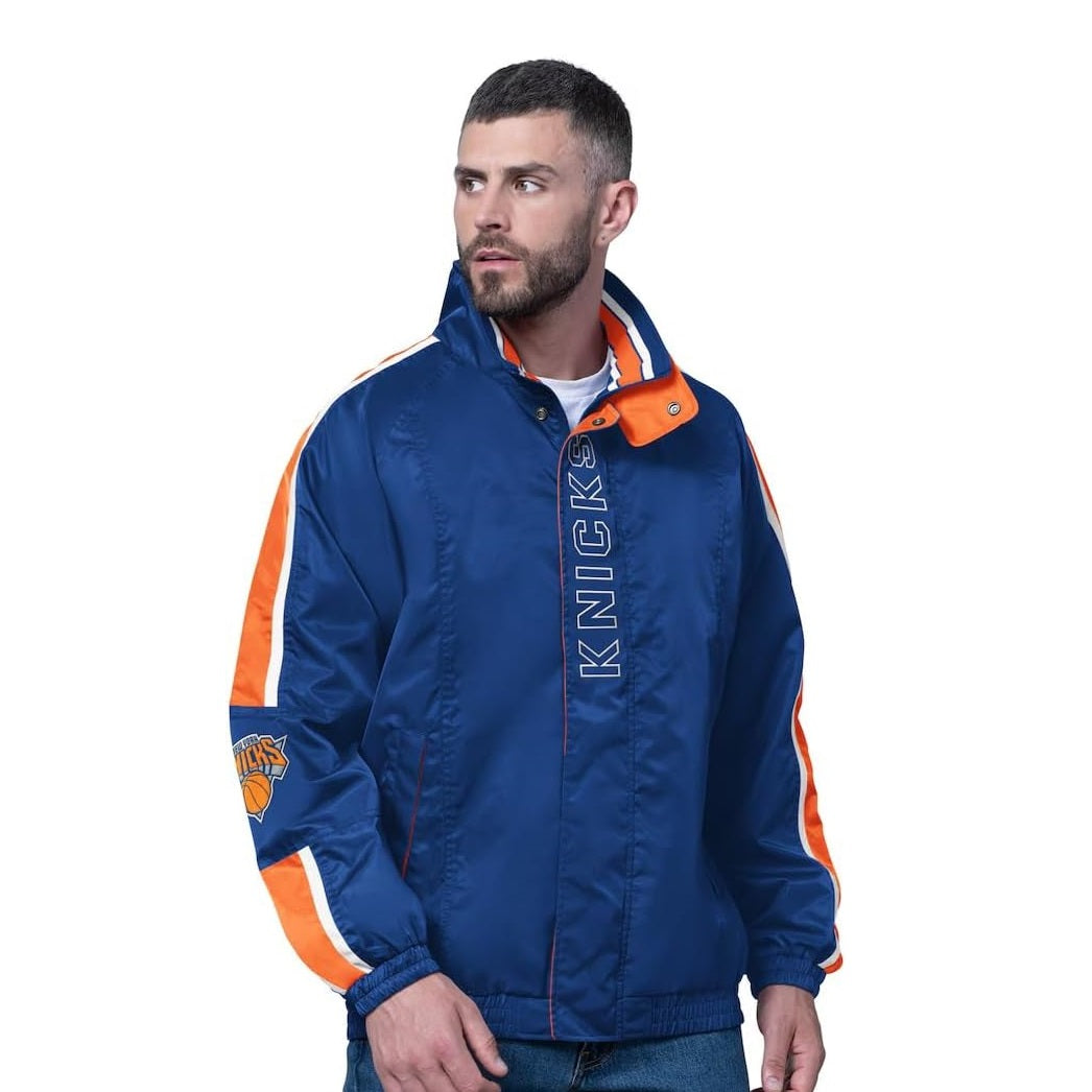 New York Knicks STARTER Men's Full Zip Freestyle Lightweight Jacket