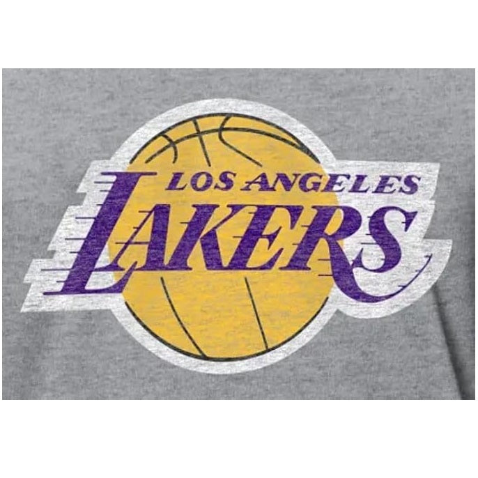 Los Angeles Lakers New Era Men's Distressed Logo T-Shirt