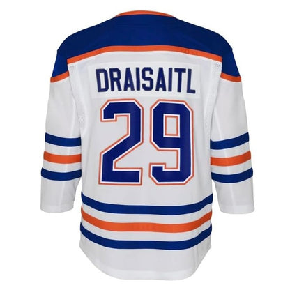 Leon Draisaitl Youth Jersey #29 Edmonton Oilers Replica Player Jersey - Youth Boys (8-20)