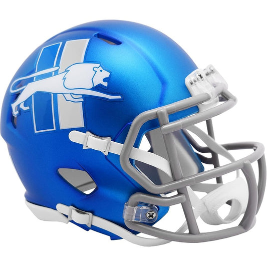 Detroit Lions Alternate Riddell Speed Revolution Mini Football Helmet