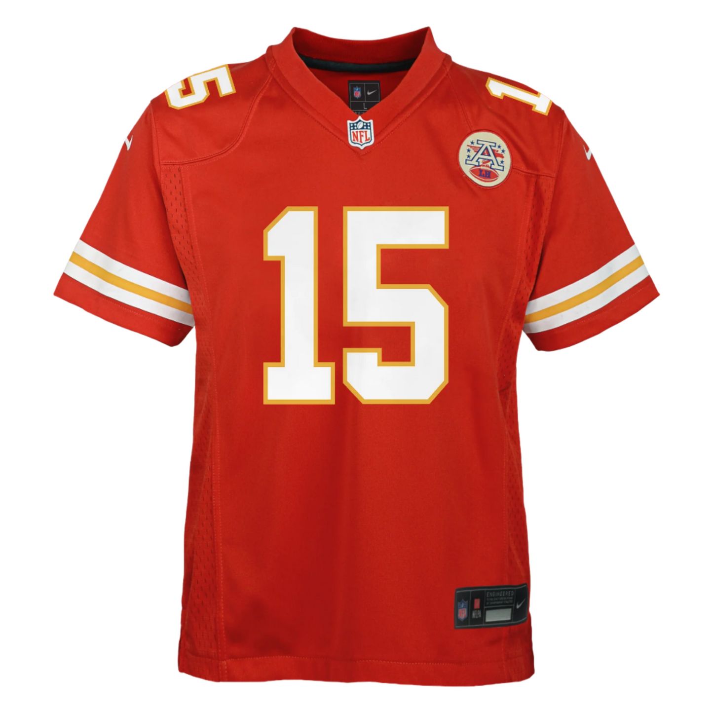 Nike Patrick Mahomes Youth Jersey #15 Kansas City Chiefs Game Day Replica Player Jersey - Youth Boys (8-20)