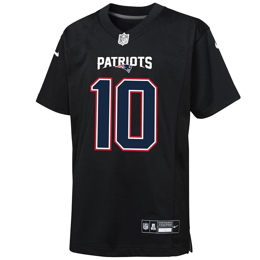 Drake Maye Youth Nike Jersey #10 New England Patriots Game Day Replica Player Jersey - Youth Boys (8-20)