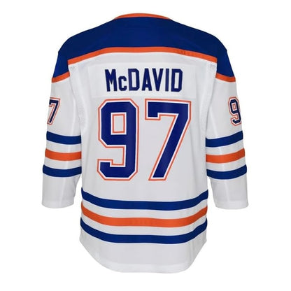Connor McDavid Youth Jersey #97 Edmonton Oilers Replica Player Jersey - Youth Boys (8-20)