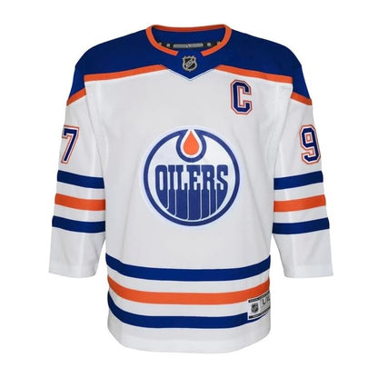 Connor McDavid Youth Jersey #97 Edmonton Oilers Replica Player Jersey - Youth Boys (8-20)