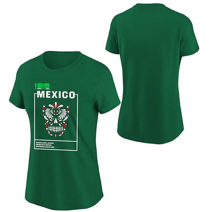FIFA World Cup 2026 Women's Mexico Host Country T-Shirt