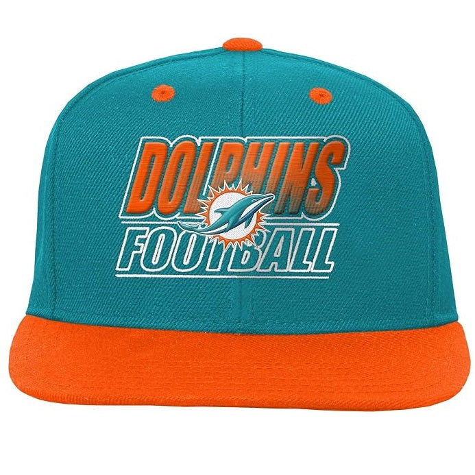 Miami Dolphins Youth Gradient Adjustable Snapback Hat