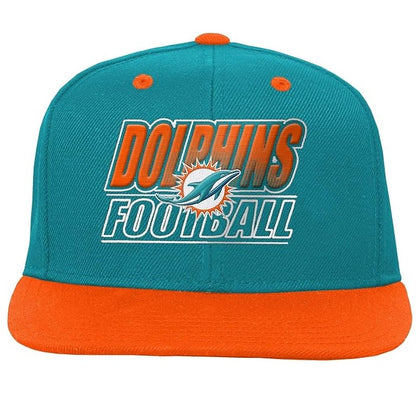 Miami Dolphins Youth Gradient Adjustable Snapback Hat