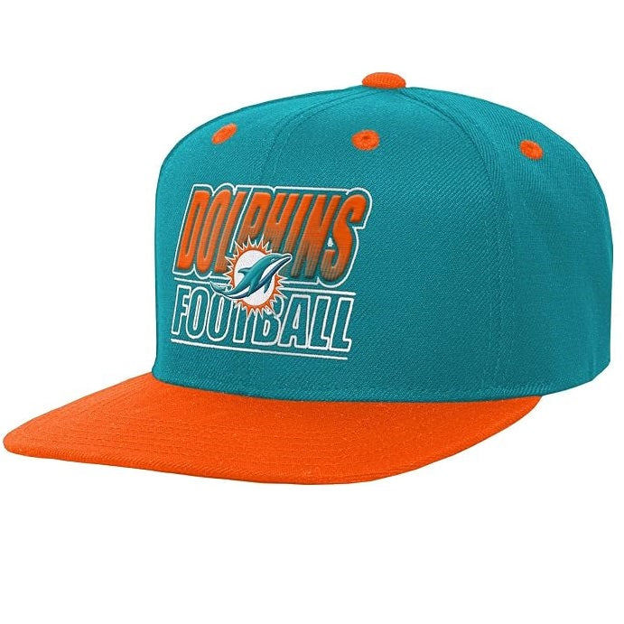 Miami Dolphins Youth Gradient Adjustable Snapback Hat