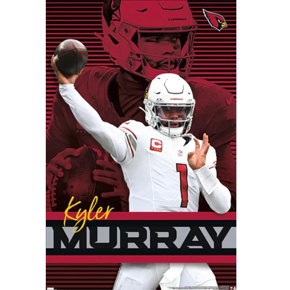 Arizona Cardinals Kyler Murray Wall Poster - 22.375" x 34"